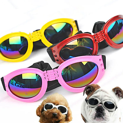 Dog Goggles Sunglasses, Windproof, Reflective Lens