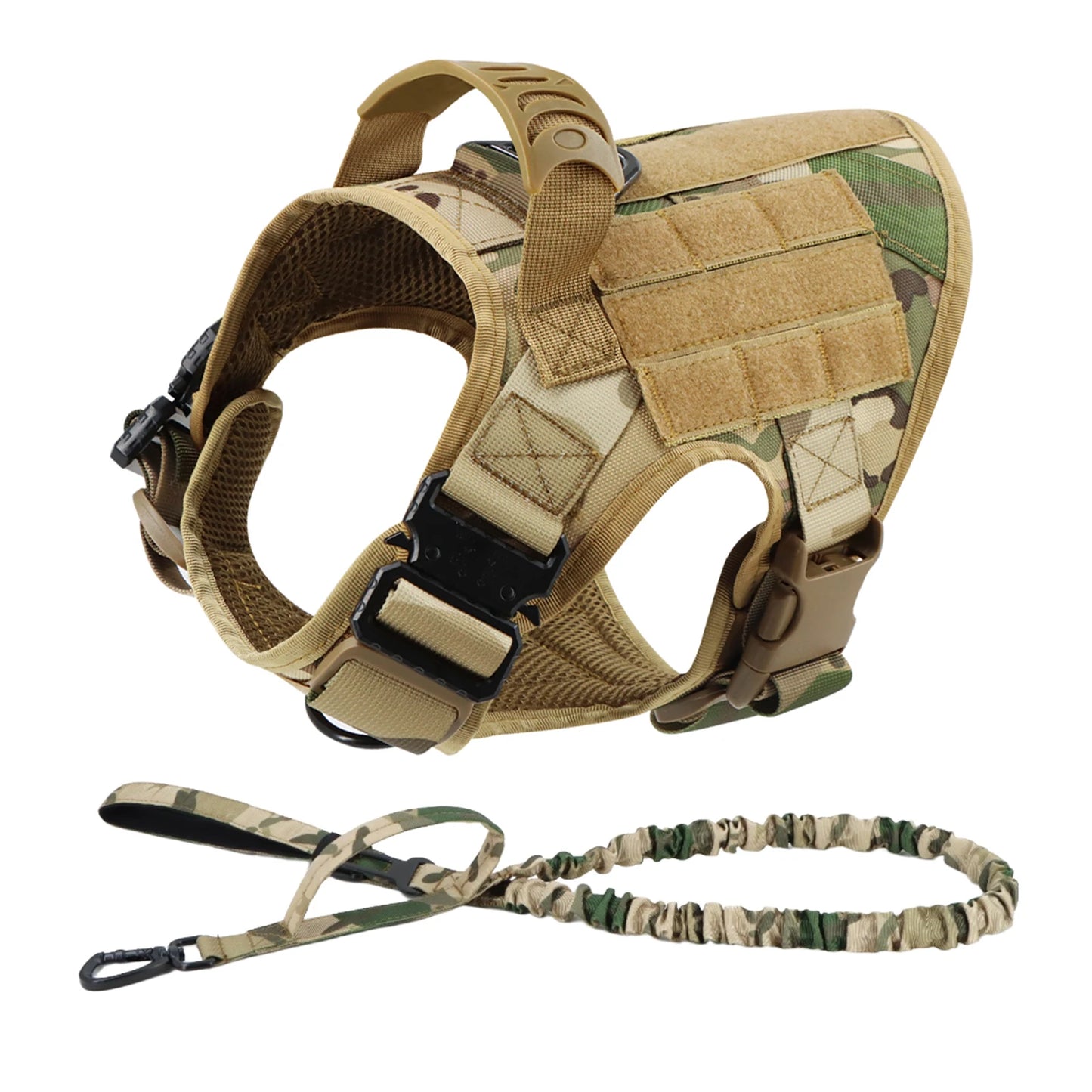 Large, Medium Dog Harness, Collar And Leash Set