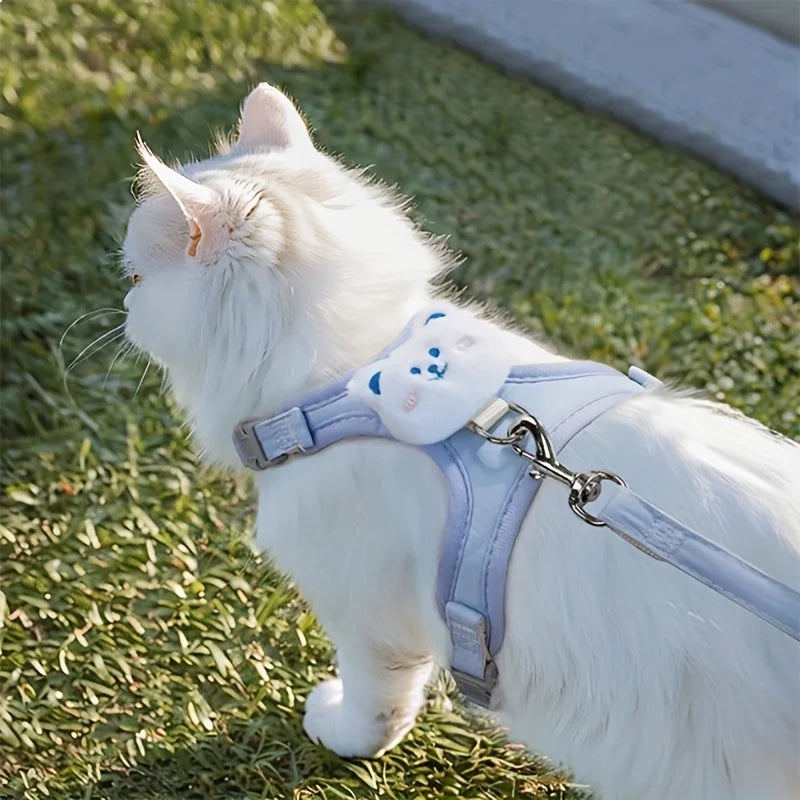 Pet Harness and Leash Set, Suitable For Small-Large Pets