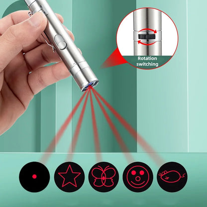 USB Rechargeable Infrared Laser Projection Cat Toy