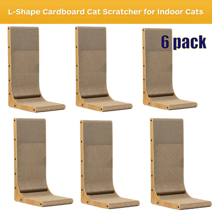 Indoor L Shaped Cat Scratching Post
