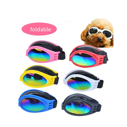 Dog Goggles Sunglasses, Windproof, Reflective Lens