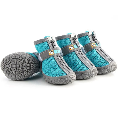 Protection Paw Pet Shoes, Breathable, Non-Slip, Reflective