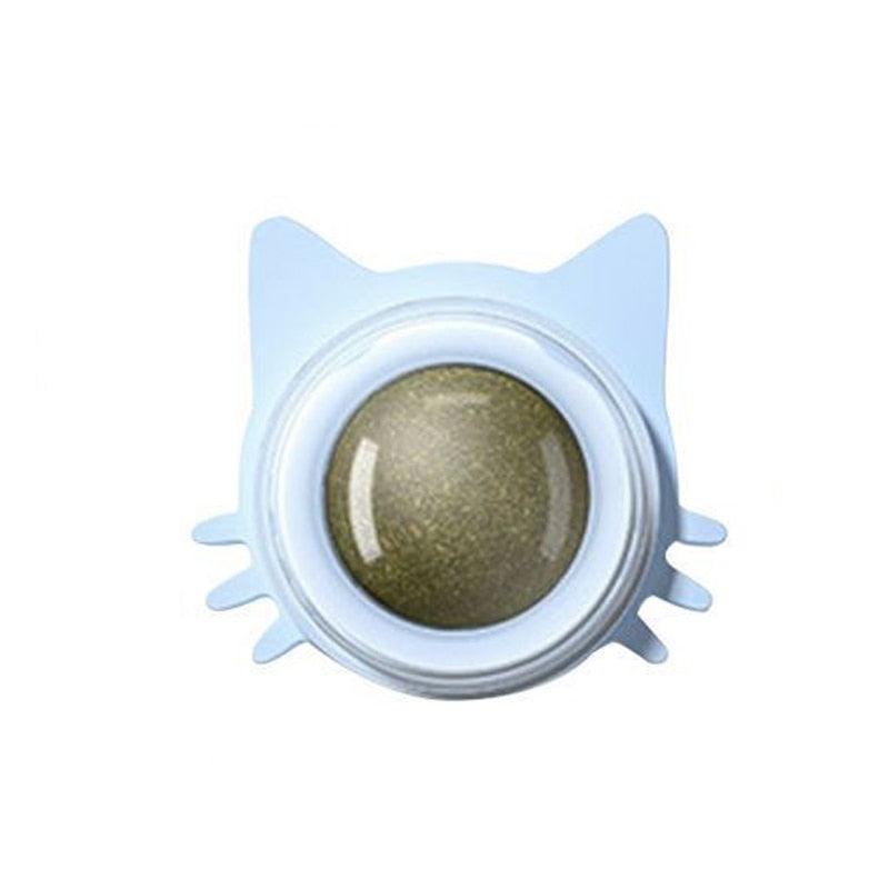 The Wall Cat Ball, Lickable Snack, Self-Rotating, Teeth Cleaning