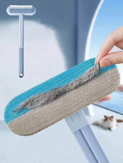 4-In-1 Pet Grooming Brush Two-way Hair Remover For Cats Dogs