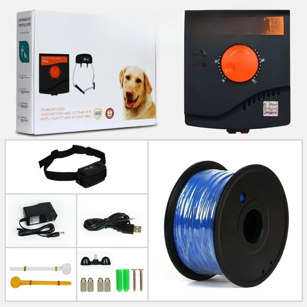 Electric Fence, Rechargeable, Waterproof, 6 Level, Wired Fence Containment, Anti Run Away