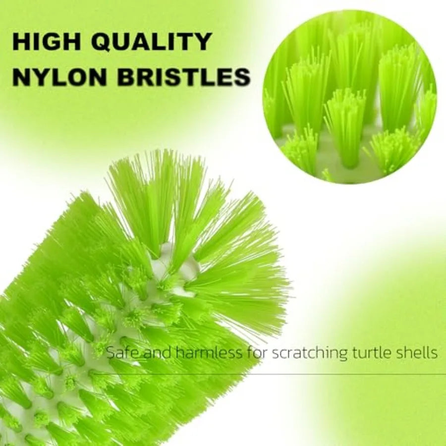 Turtle Shell and Tank Cleaning Brush Set,