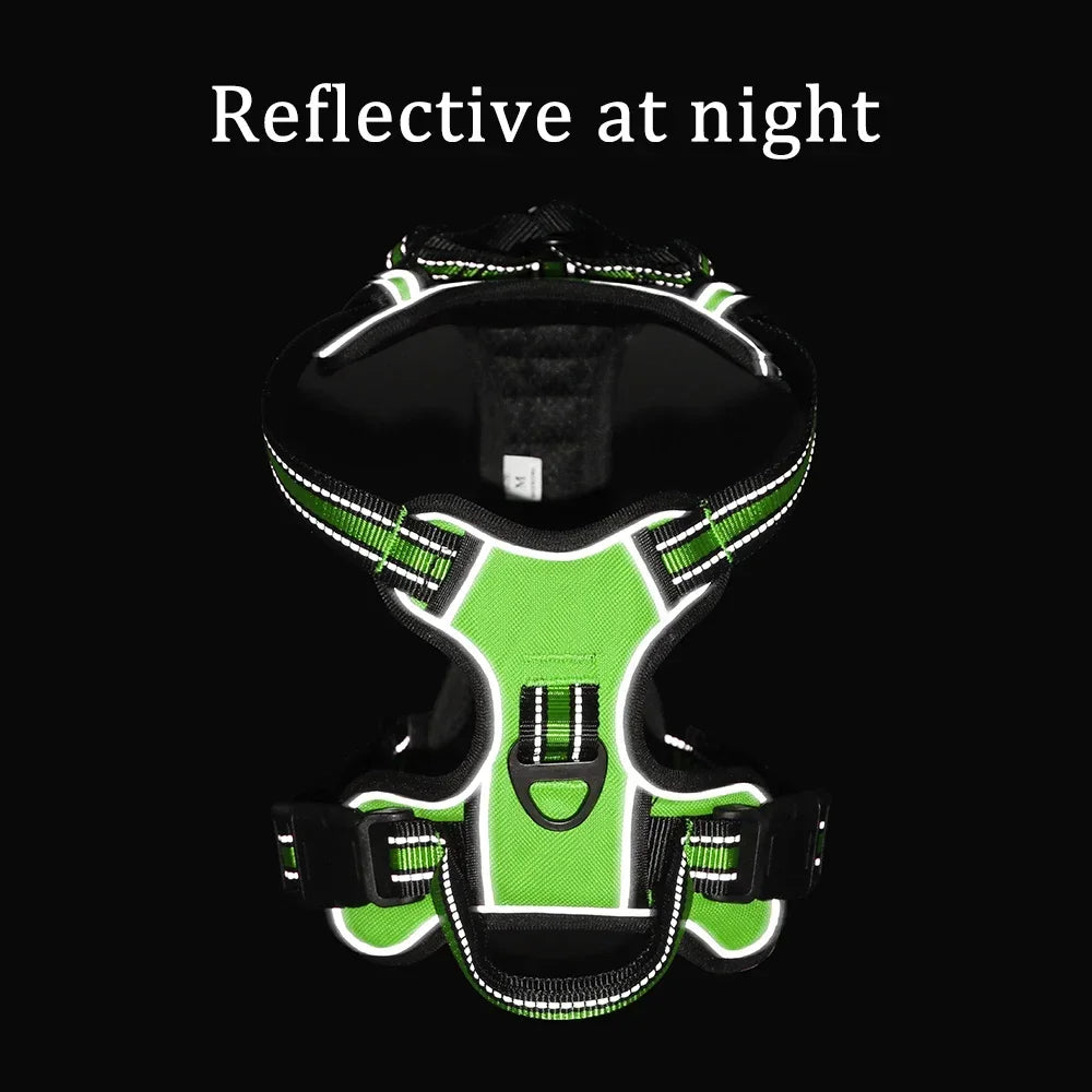 Dog Harness Reflective Breathable No Pull