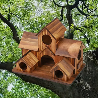 Outdoor Bird House, Hanging Nesting Box