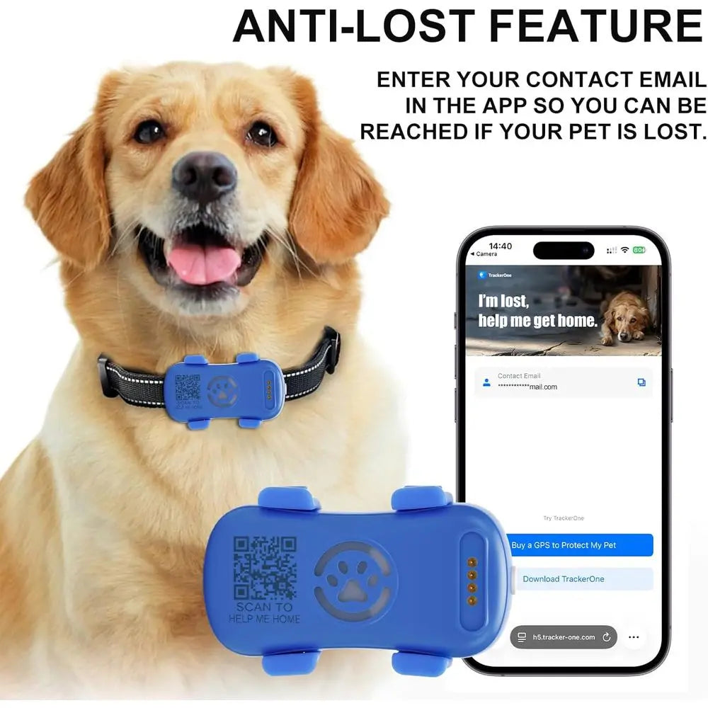 GPS Location Tracker for Pets with Smart Alerts