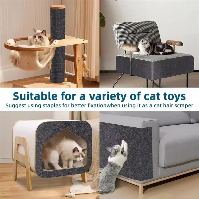 Cat Scratcher Sofa Protector  Trimmable Self-adhesive Mat