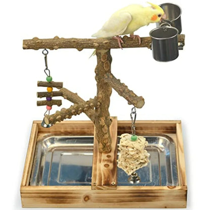 Bird Cage Accessories, Perches, Trays, Cups, Chew Toys