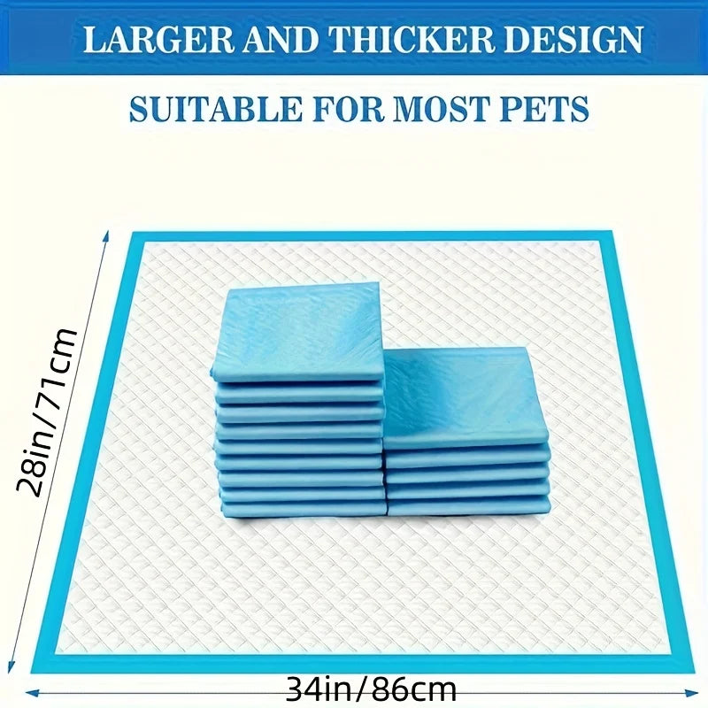 XXXXL Super Absorbent Dog Pee Pads, Disposable