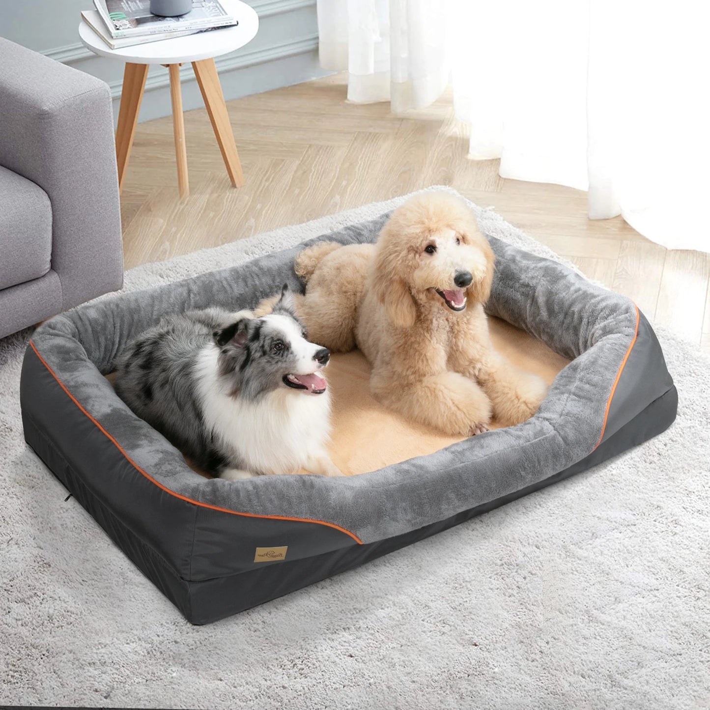 Large Dog Bed Comfortable Anti Allergy Warm Fleece