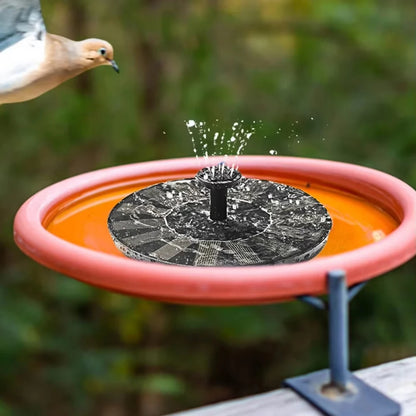 Solar Fountain Pump Bird Baths, Pool, Pond Decor
