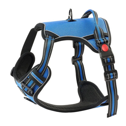 Adjustable Large Dog Harness with Leash