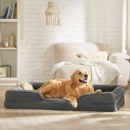 Luxury Orthopedic Dog Bed With Washable Cover