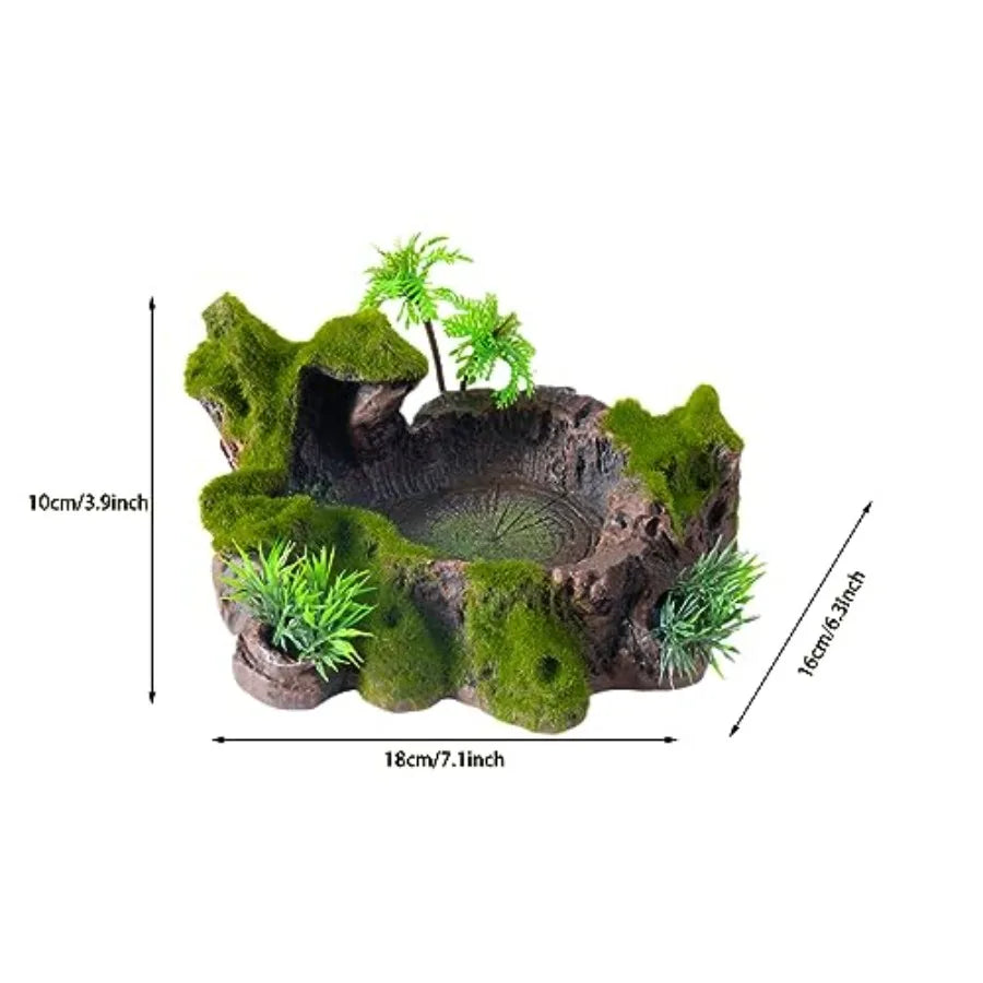 Reptile Tank Decor, Artificial Plants