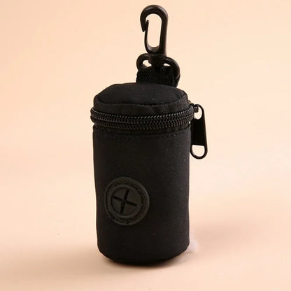 Hangable Dog Poop Bag Dispenser Zipper Top