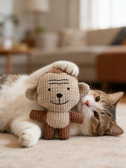 Pet Sound Toy, Animal Shaped, Built-In Sound Device,