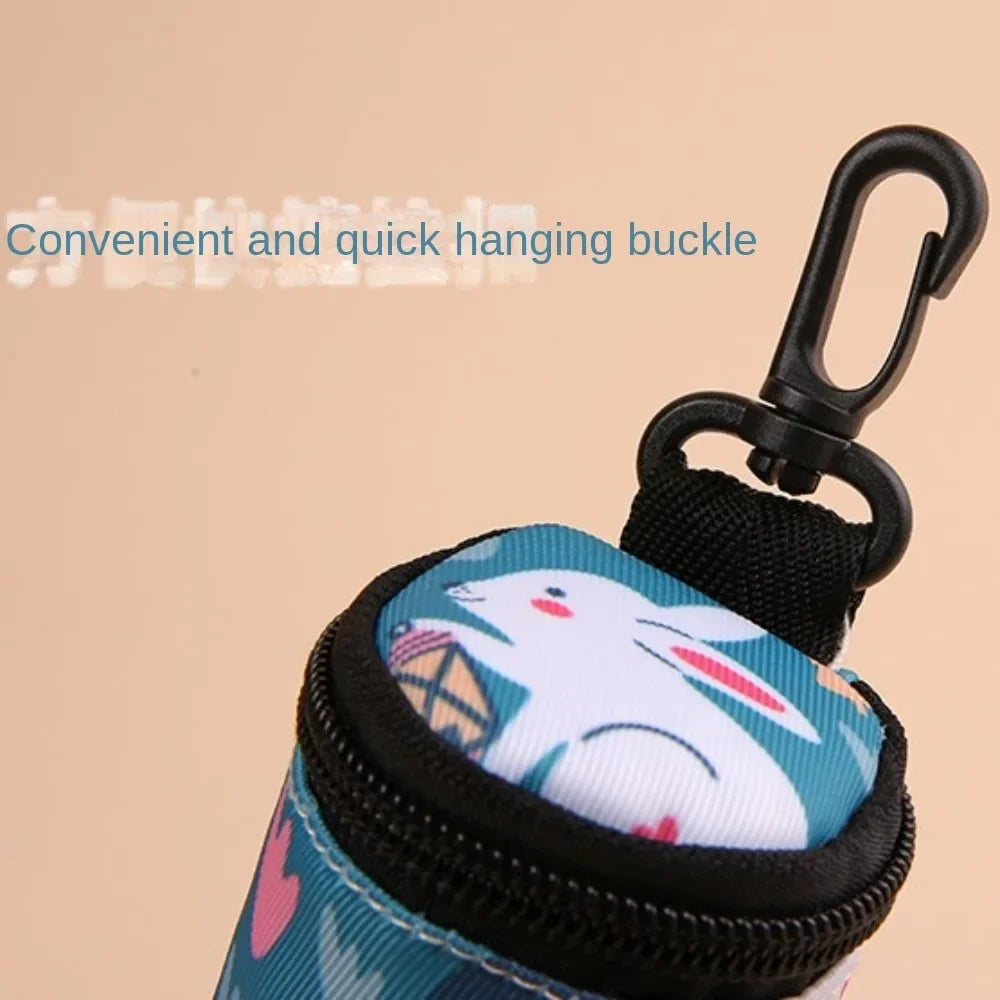 Hangable Dog Poop Bag Dispenser Zipper Top