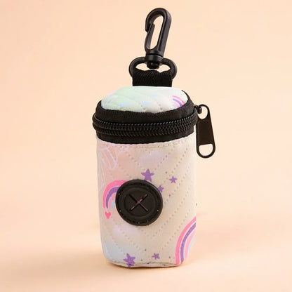 Hangable Dog Poop Bag Dispenser Zipper Top