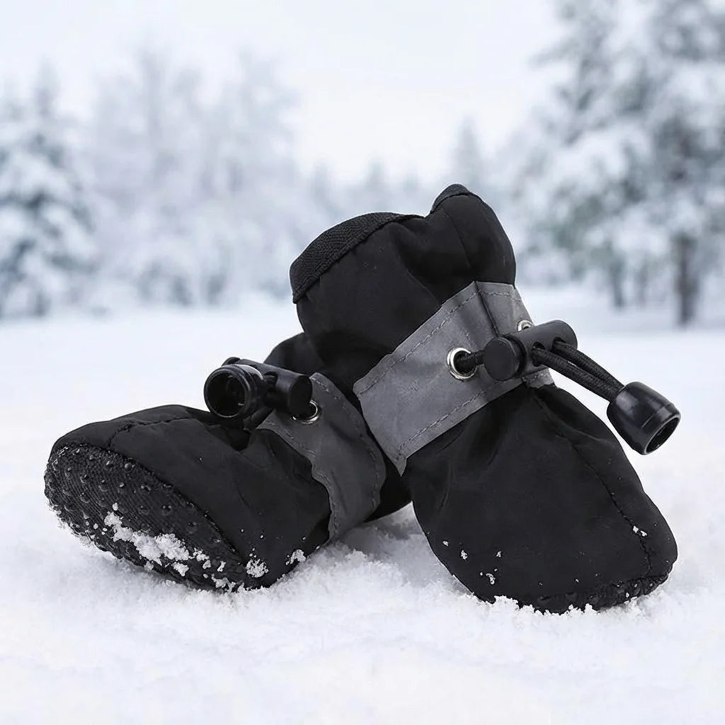 X-Small Dog Shoes Waterproof for 3-4 lb Dogs,