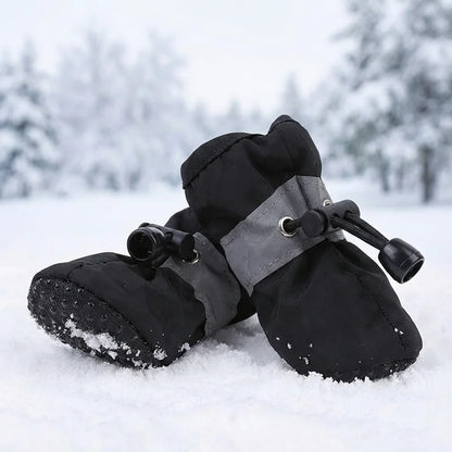 X-Small Dog Shoes Waterproof for 3-4 lb Dogs,