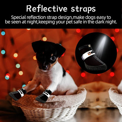 Protection Paw Pet Shoes, Breathable, Non-Slip, Reflective