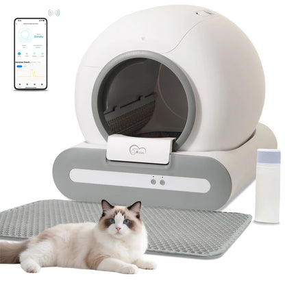 Self-Cleaning Cat Litter Box, App Control