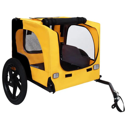 Dog Trailer for Bicycle, Easy Folding Frame,