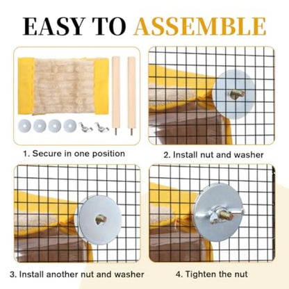 Bird Hanging Hammock, Snuggle Hut, Bed For Cage
