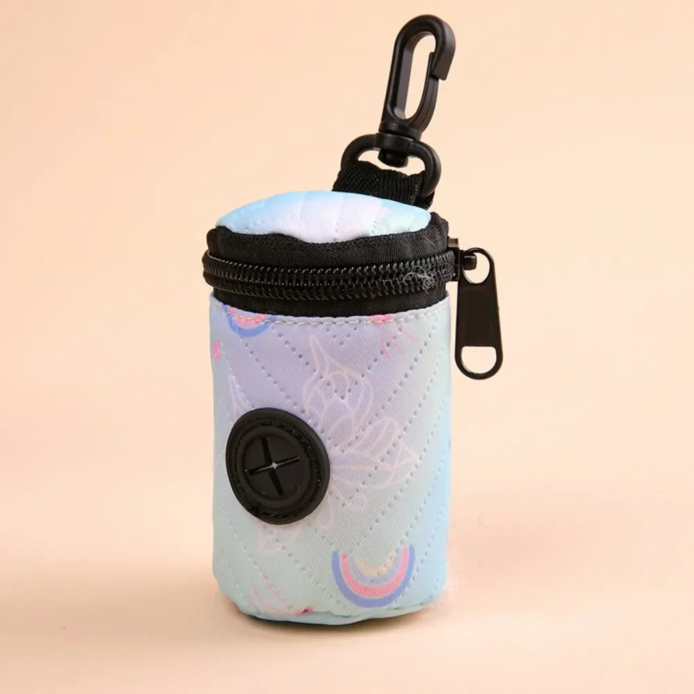Hangable Dog Poop Bag Dispenser Zipper Top