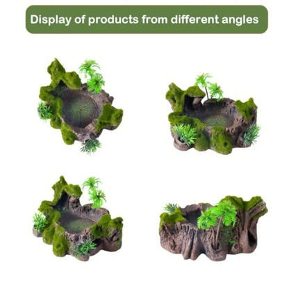 Reptile Tank Decor, Artificial Plants