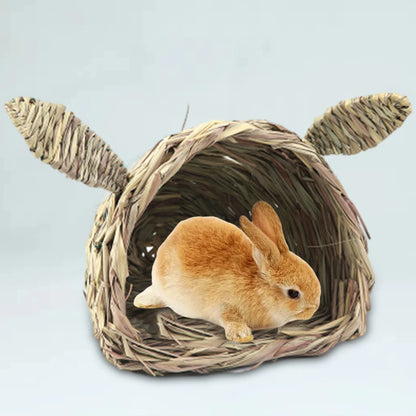 Rabbit Straw Nesting Grass House