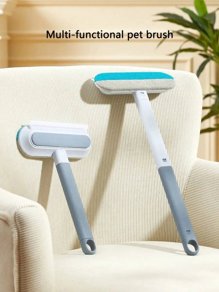 4-In-1 Pet Grooming Brush Two-way Hair Remover For Cats Dogs