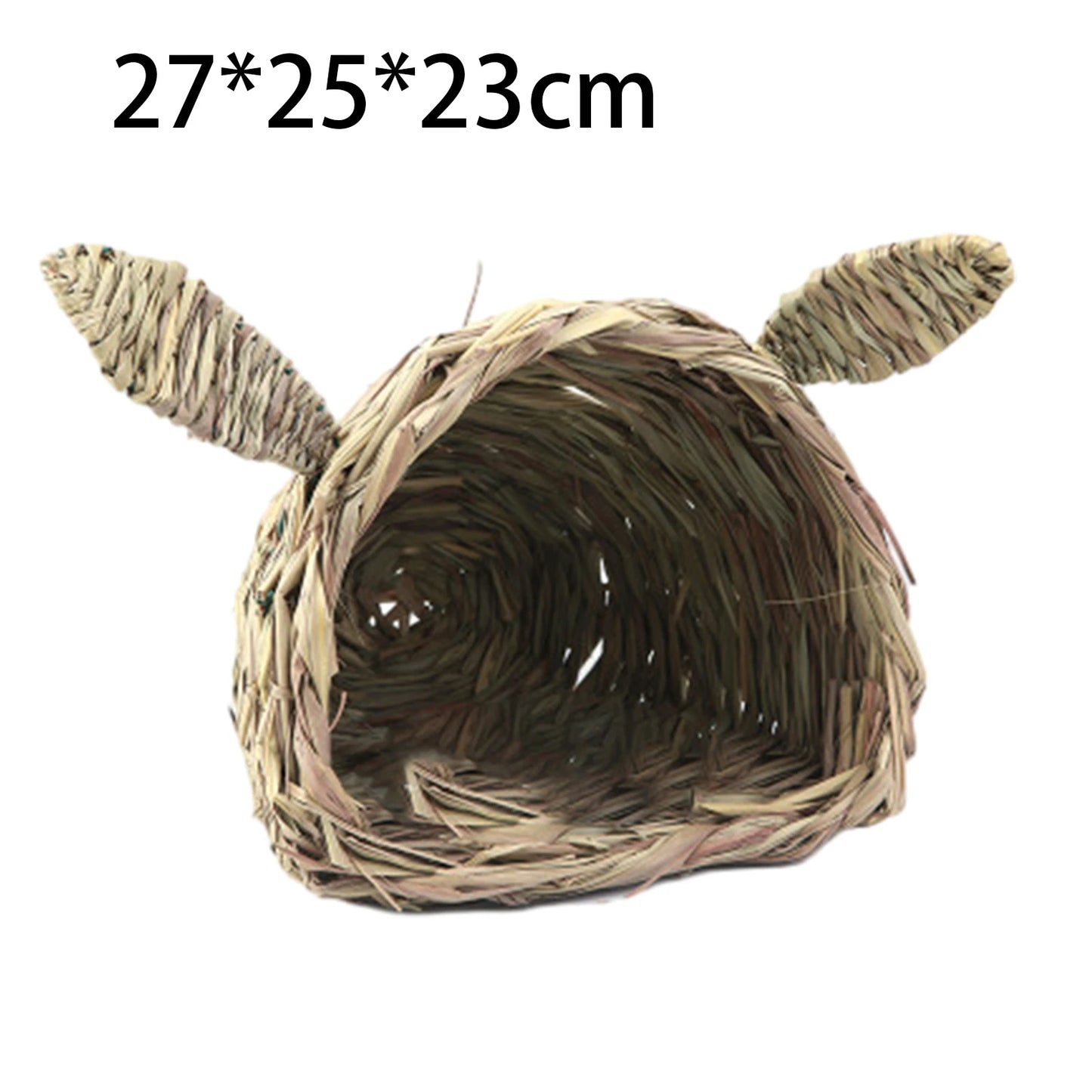 Rabbit Straw Nesting Grass House
