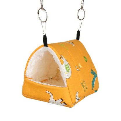 Hanging, Enclosed, Hammock Bed For Hamsters, Other Small Animals