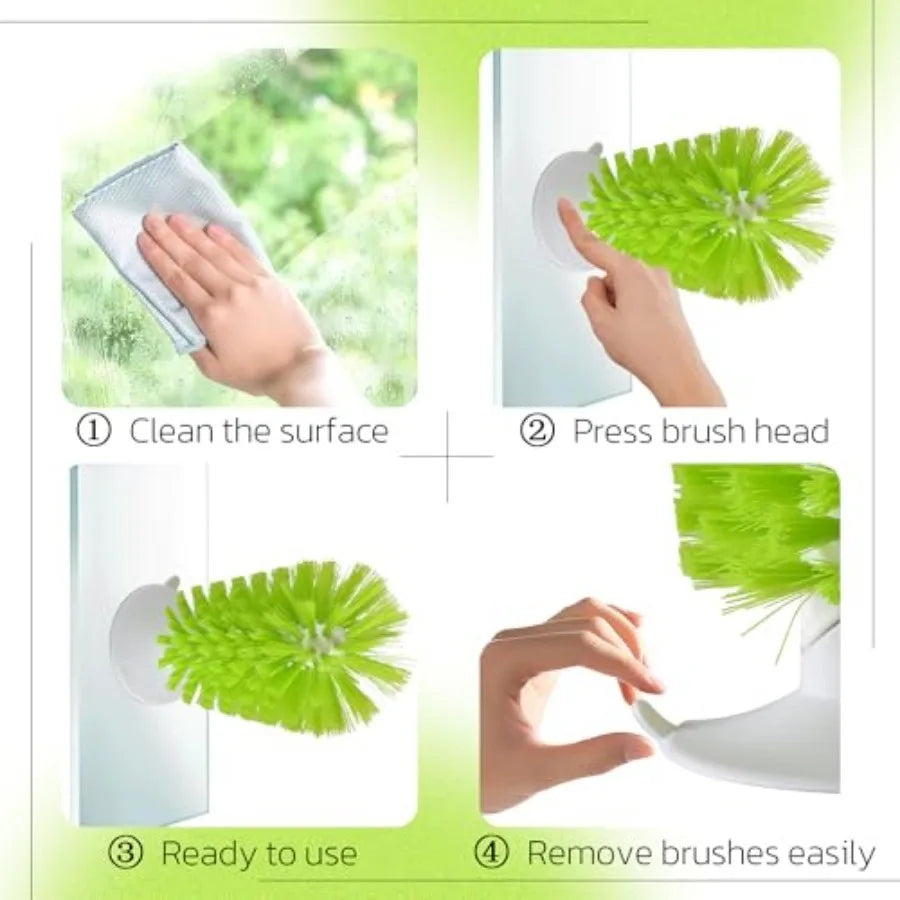 Turtle Shell and Tank Cleaning Brush Set,
