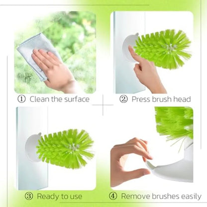 Turtle Shell and Tank Cleaning Brush Set,