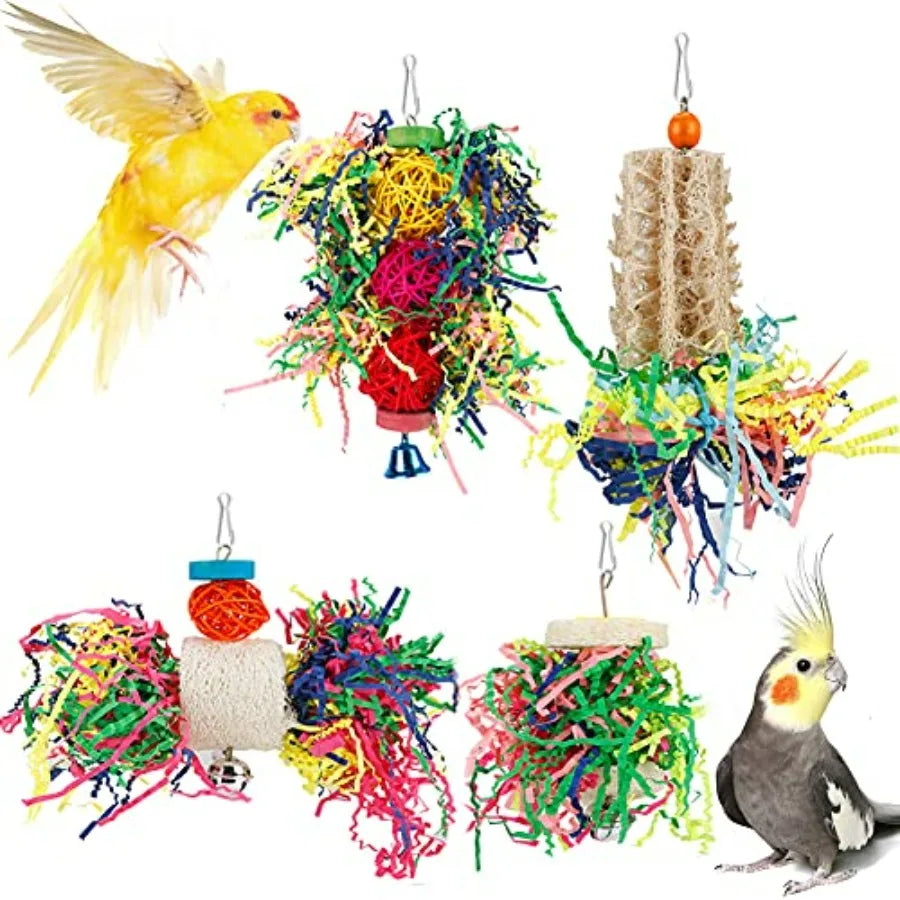 Hanging Bird Shredding/ Foraging Toys