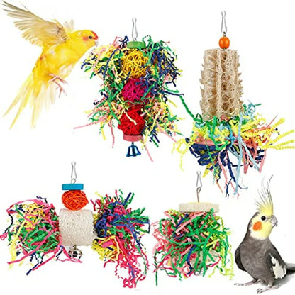 Hanging Bird Shredding/ Foraging Toys