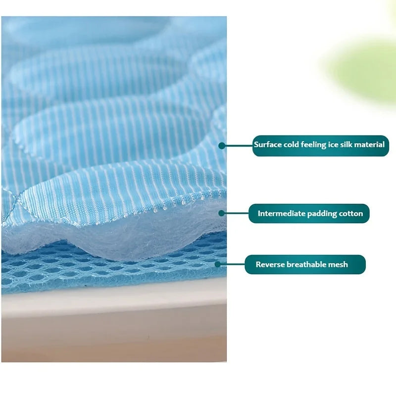Dog Cooling Mat for Summer, Fits Bed, Floor
