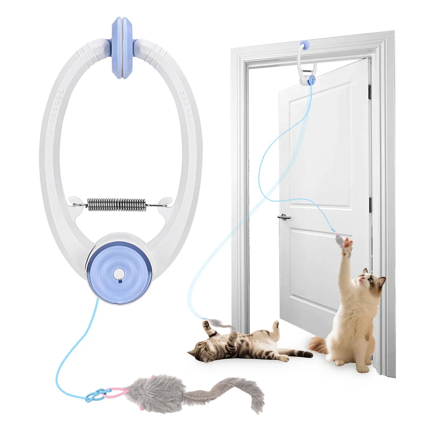 Electric Hanging Interactive Cat Toy USB Rechargeable