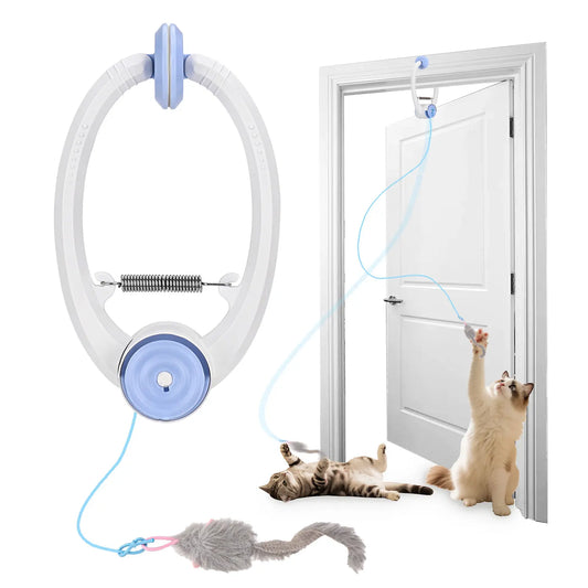 Electric Hanging Interactive Cat Toy USB Rechargeable