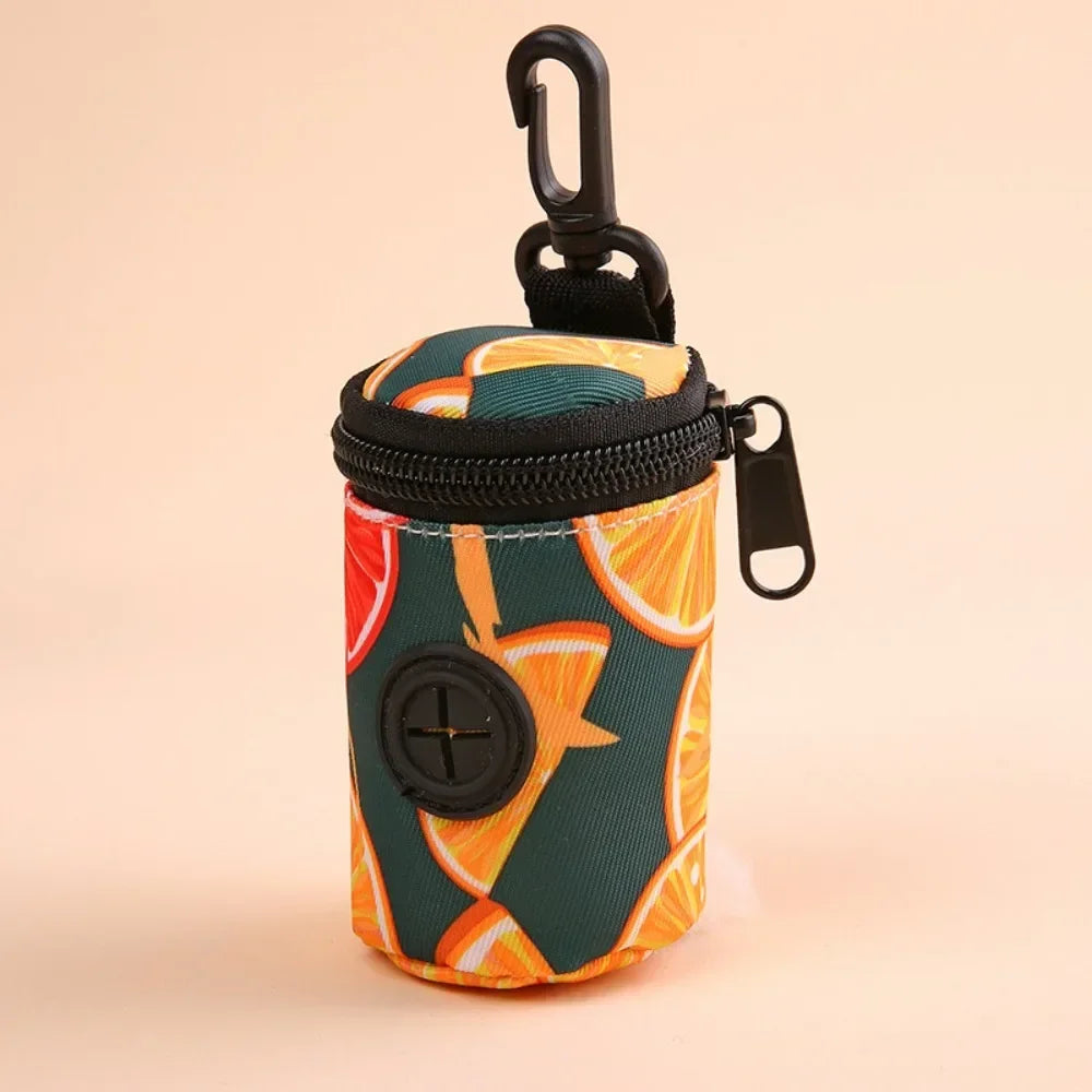 Hangable Dog Poop Bag Dispenser Zipper Top