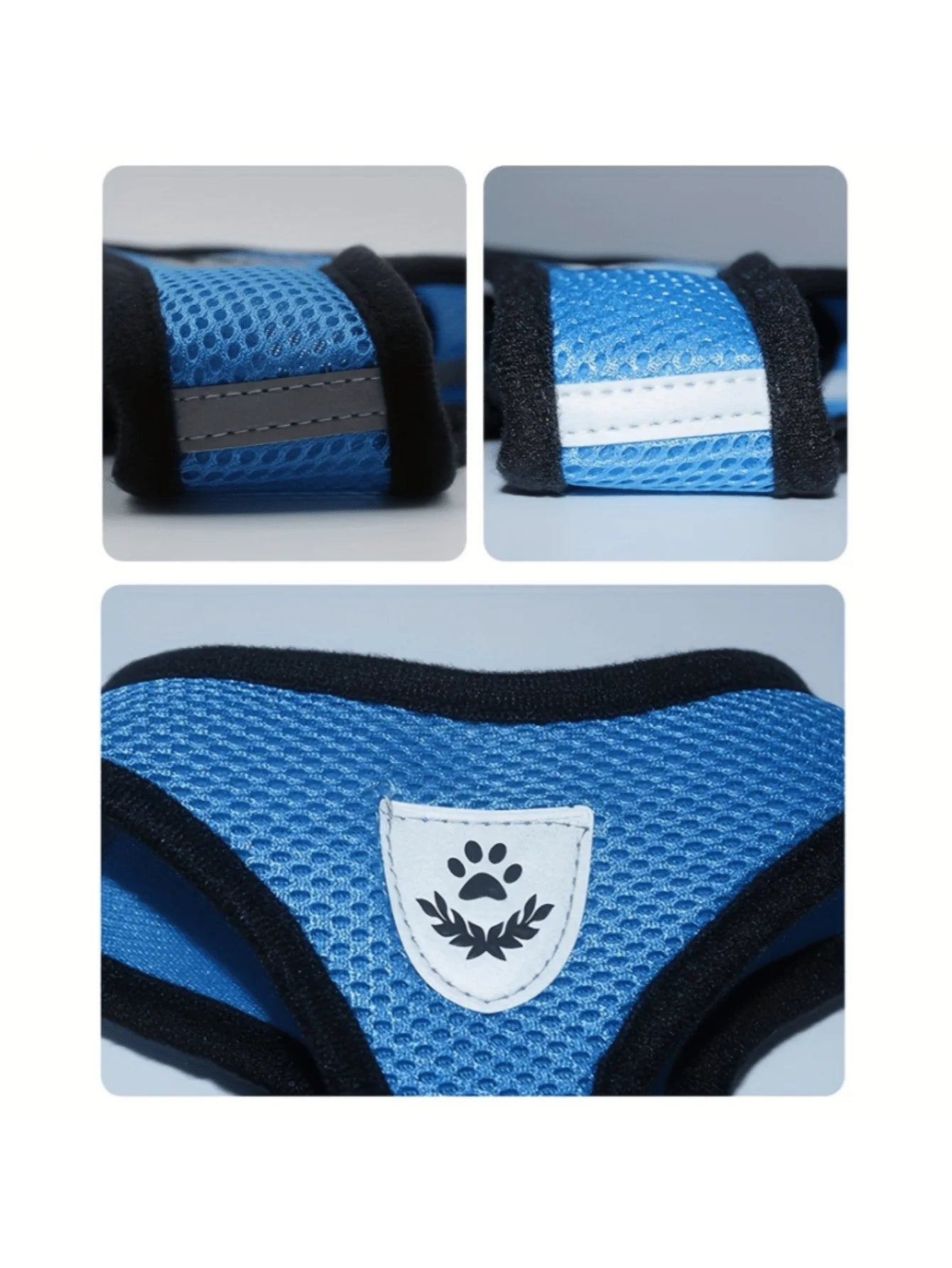 Cat Dog Leash Set, Escape-Proof, Adjustable, Reflective