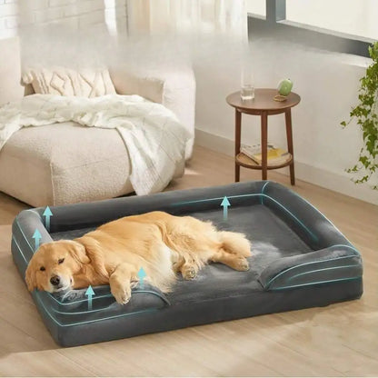 Luxury Orthopedic Dog Bed With Washable Cover