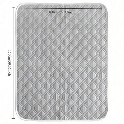 Pet Cooling Pad, Washable, Non-Slip Design