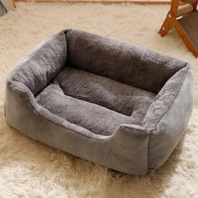 Plush Pet Bed, Winter Warm